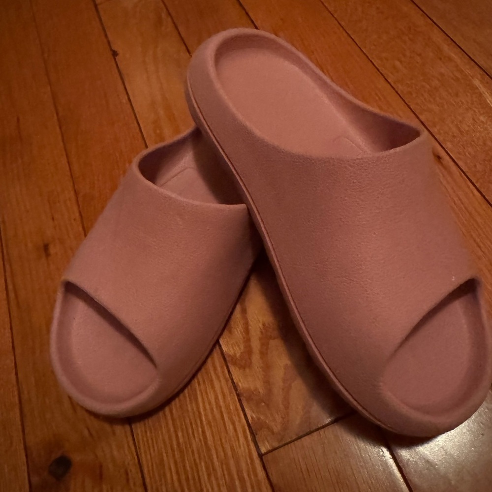 Pink Slide Sandals